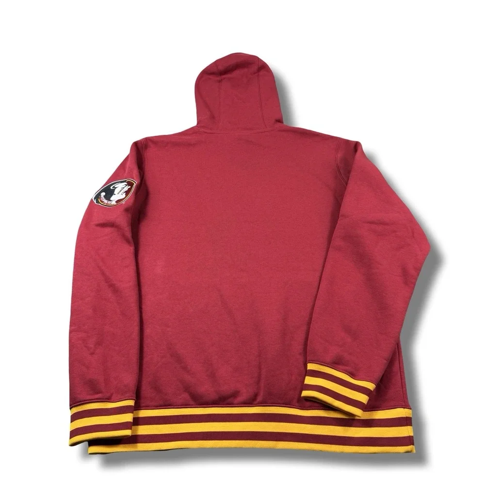 NWT Nike Vault Florida State Seminoles FSU Logo Legacy Retro Hoodie Mens Large